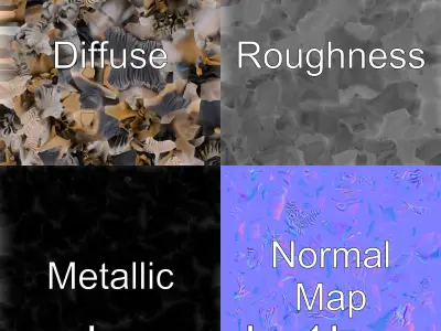 Enchanted Woodland Faun Character Model Low-poly 3D model