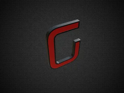 giugiaro italdesign logo 3D model