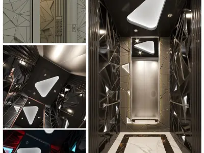 Babooteh Elevator 3D model