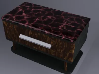 Fancy table Free 3D model