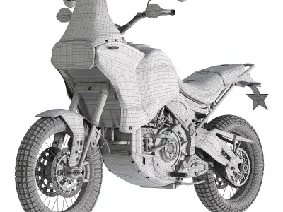 Ducati Desertx 3D model