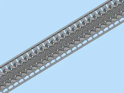 3d chain cuban model 3D print model purchase