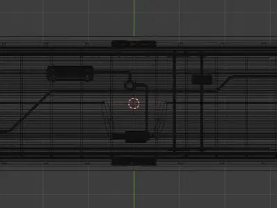 H0 1-87 scale Hbis 294 freight car 3D print model