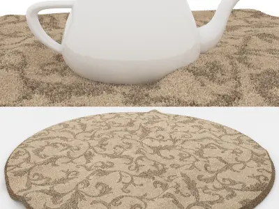 Rugs No 671 Low-poly 3D model