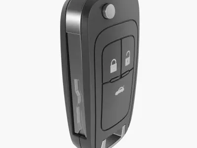 Car Key Low-poly 3D model