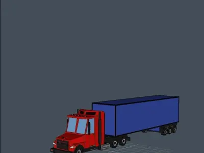 Truck 3D model V1