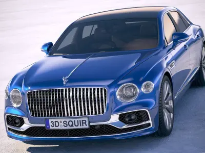 Bentley Flying Spur 2020 3D model