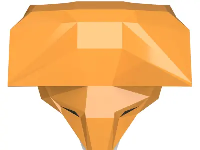 Metamask Low-poly 3D model
