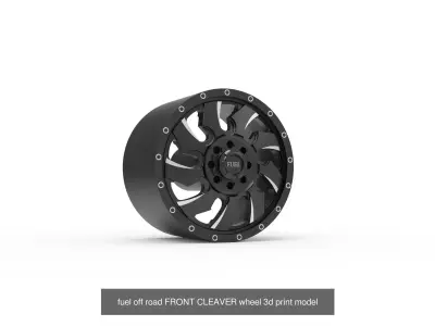 best seller fuel off-road wheels 3D Model Pack