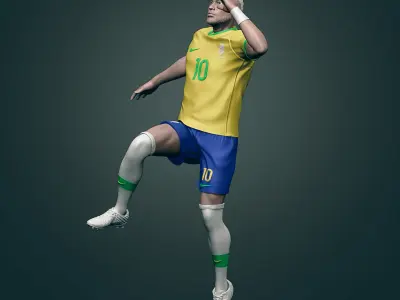 Neymar JR 3D Printable 7 3D print model