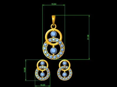 Pendant Necklace 3D print model order