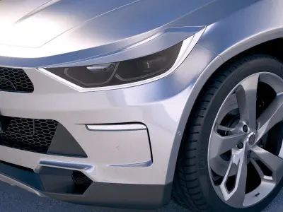 Generic SUV Coupe 2018 3D model