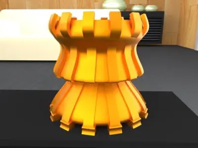 Elegant and unique Vase - A Sophisticated Touch to Your Home  3D print model