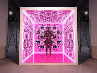 Cube Photo Opportunity 4 3D model