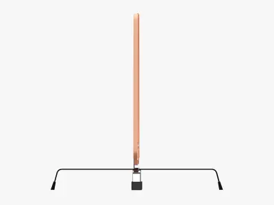 Emergency car sign 3D model