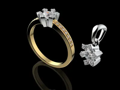 Gold N1326 3D print model