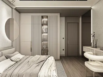 Interior Scene Children Room Vray 3D model