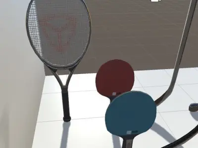 Sport Equipment I 19 Optimized models I Low-poly 3D model