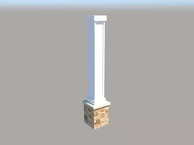 Column Free 3D model buy
