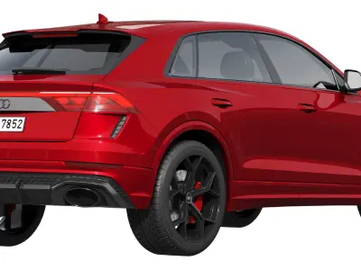 Audi RS Q8 performance 3D model