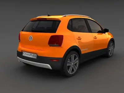Volkswagen Crosspolo 2010 3D model
