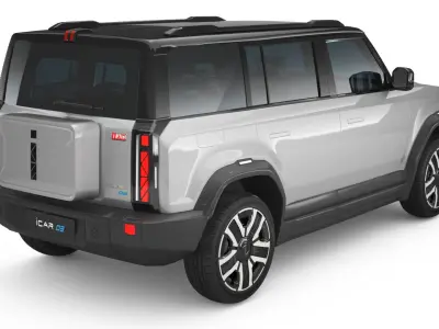 2024 Chery Icar 03  3D model