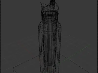 Sports bottle Free 3D model