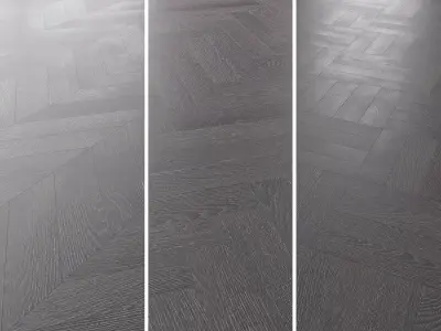 Parquet Oak Cosmo Firestop set 4 3D model