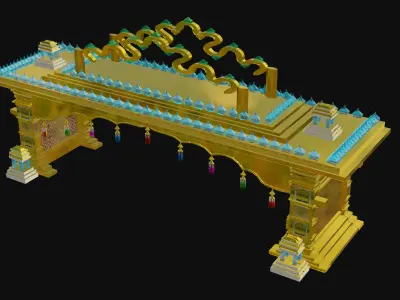 Gopur Dwar 3D model