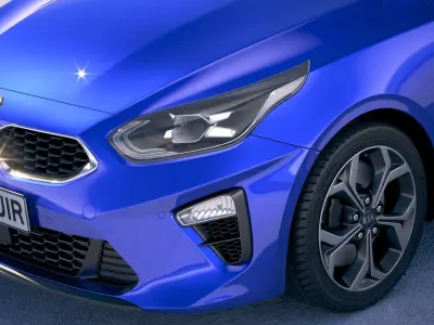 Kia Ceed 2019  3D model