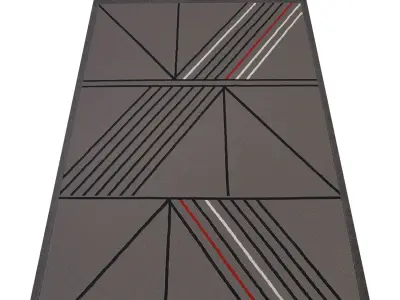 Rug Set 1200 3D model