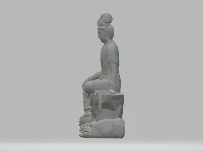 Guanyin Bodhisattva Buddha Statue  3D print model purchase
