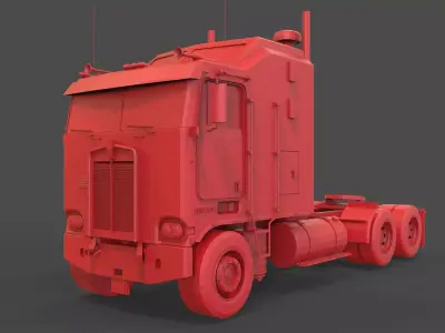 Kenworth K100 3D print model