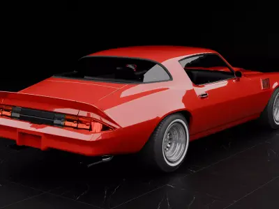 1979 Z28 Camaro 3D model