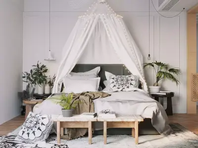 Bedroom Collection 04 For Unreal Engine 3D model