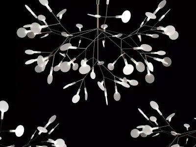 Chandelier Moooi Heracleum II 3D model