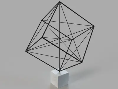 Apex Standing Sculpture 3D model