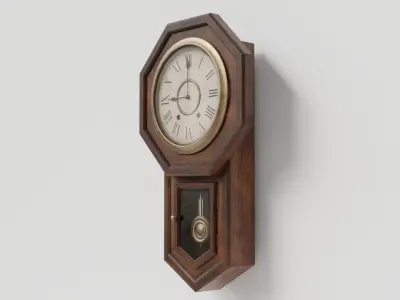  Pendulum Clock 3D model