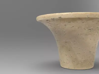 Rippy Bowl Low-poly 3D model