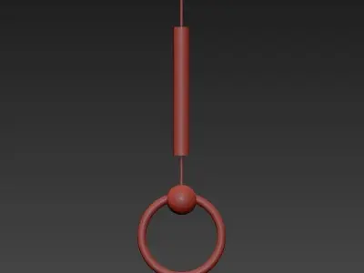 Crescent Celling Lee Broom 3D model