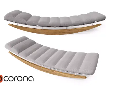 Garden swing 3D model Free 3D model