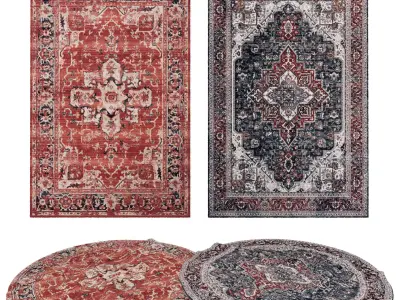 Rugs No 534 Low-poly 3D model