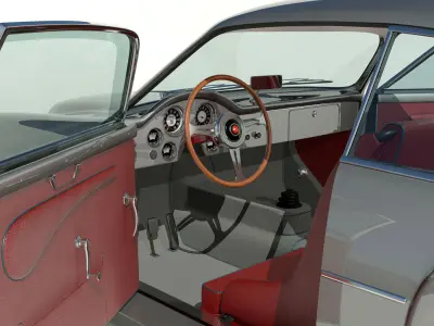 Alfa Romeo 1900 SSZ 1956 3D model