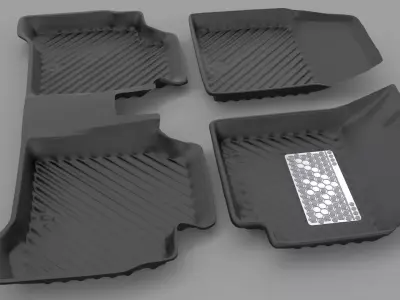 Car Mats 3D model