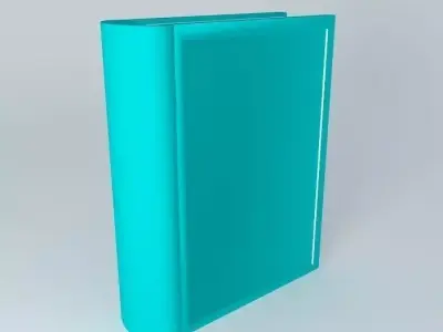 turquoise book Free 3D model