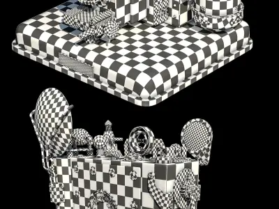 Steampunk Camera 3D model