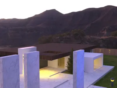 Modern Luxury House  3D model