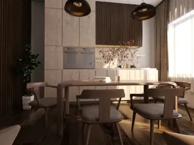 Modern Living room 3D model