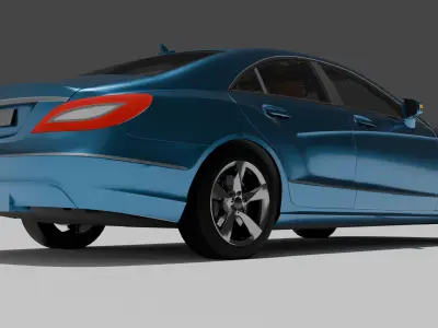 MERCEDES 3D model by shahrukh25493