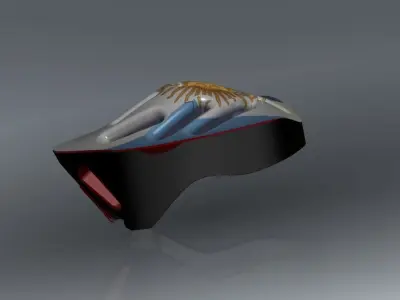 Cycle Helmet Free 3D model